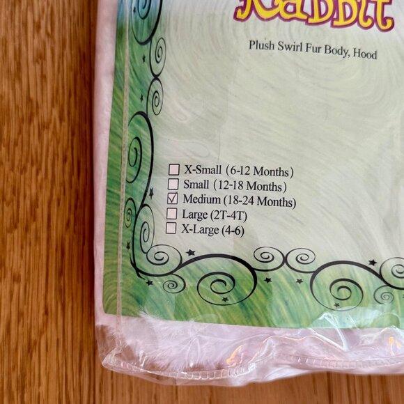 Underwraps Baby Bellies Halloween Costume Bunny Rabbit 18-24 Month - Picture 2 of 4